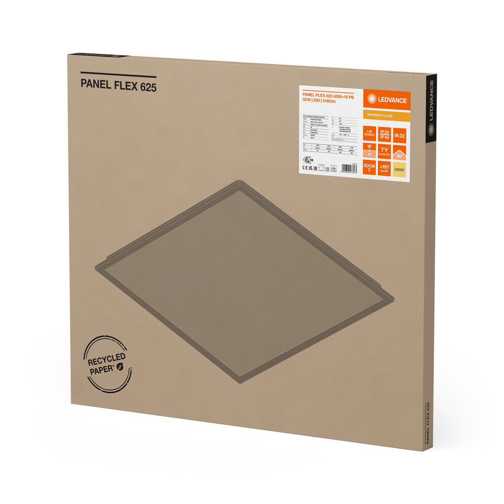 LED panel 32W IP40 3000K 90° – LED stropný panel LEDVANCE