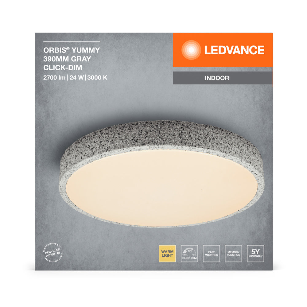 LED stropné svietidlo 24W IP20 3000K 120° – stropné LED svietidlo LEDVANCE