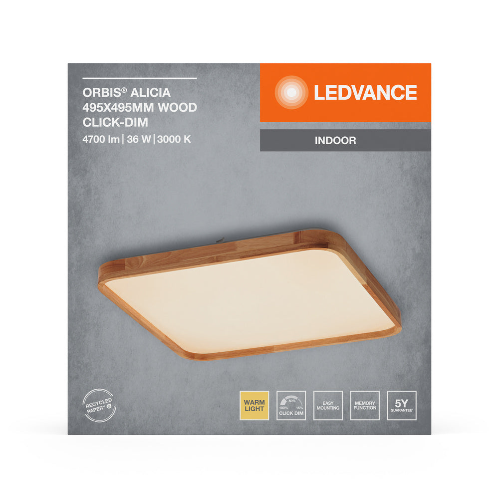 LED stropné svietidlo 36W IP20 3000K 120° – stropné LED svietidlo LEDVANCE