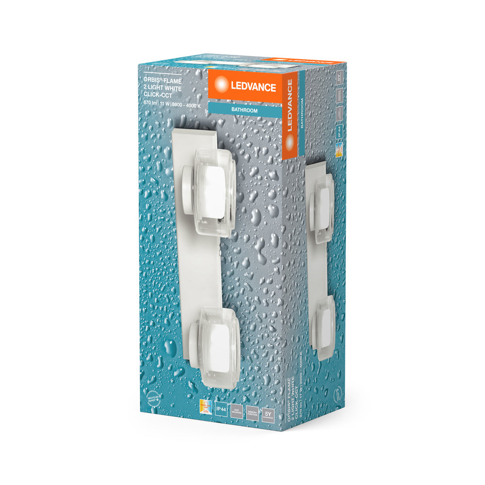 LED nástenné svietidlo 11W IP44 4000K 115° – nástenné LED svietidlo LEDVANCE