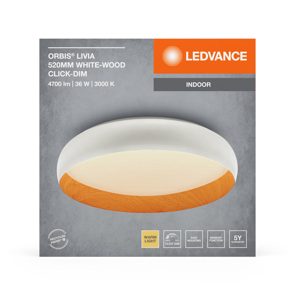 LED stropné svietidlo 36W IP20 3000K 120° – stropné LED svietidlo LEDVANCE