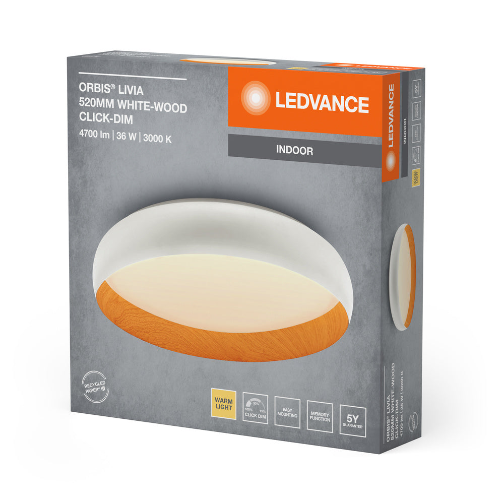 LED stropné svietidlo 36W IP20 3000K 120° – stropné LED svietidlo LEDVANCE