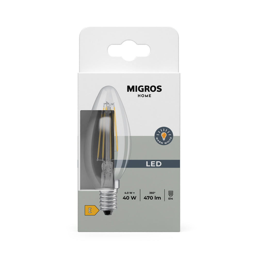 LED stropné svietidlo 4W IP20 2700K 300° – stropné LED svietidlo MIGROS