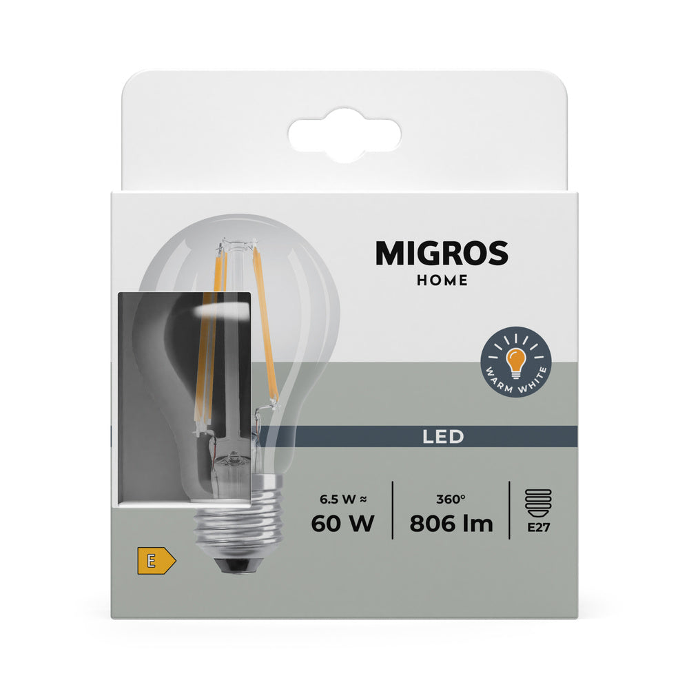 LED stropné svietidlo 6.5W IP20 2700K 300° – stropné LED svietidlo MIGROS