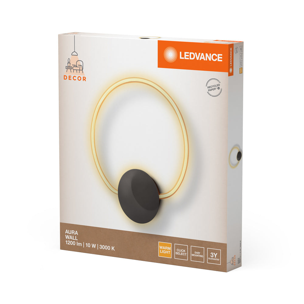 LED nástenné svietidlo 10W IP20 3000K 360° – nástenné LED svietidlo LEDVANCE