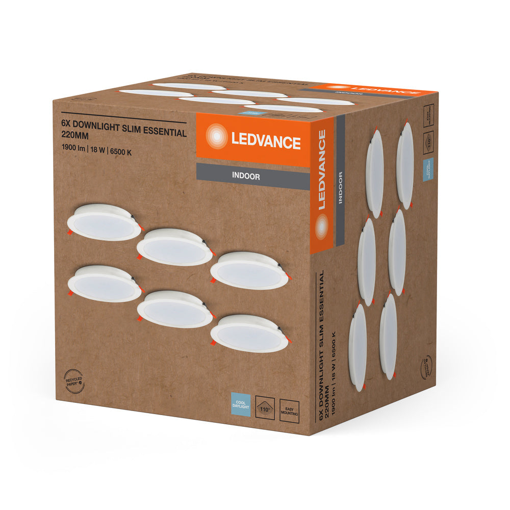 LED downlight 18W IP20 6500K 110° – zápustné LED svietidlo LEDVANCE