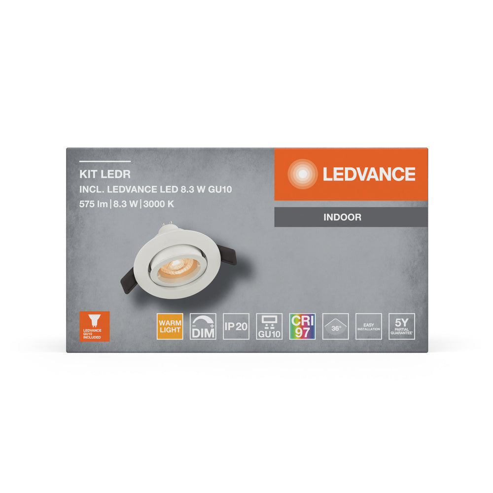 LED downlight 9.50W IP20 3000K 36° – zápustné LED svietidlo LEDVANCE