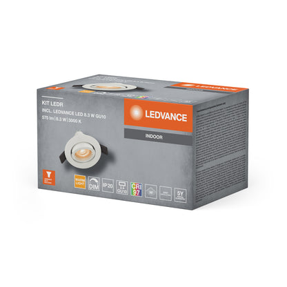 LED downlight 9.50W IP20 3000K 36° – zápustné LED svietidlo LEDVANCE
