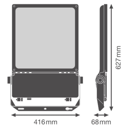 LED reflektor 250W IP66 4000K 45° – vonkajšie LED svietidlo LEDVANCE