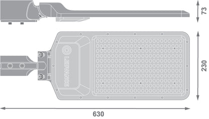 LED pouličné osvetlenie 150W IP65 4000K 155° – pouličné LED svietidlo LEDVANCE