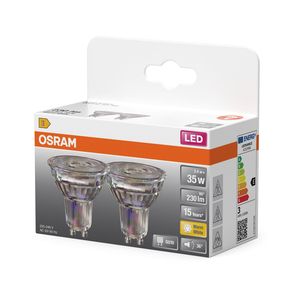 LED downlight 2.4W IP20 2700K 36° – zápustné LED svietidlo OSRAM