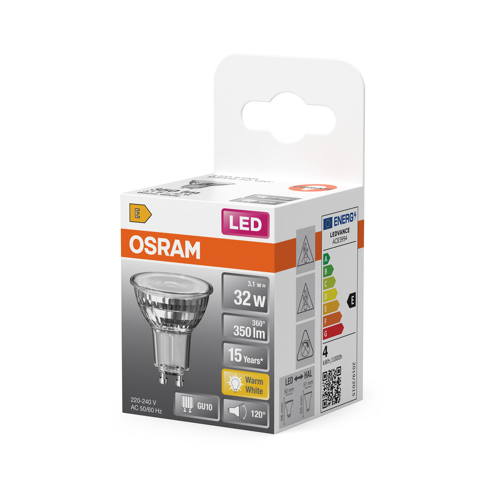 LED downlight 3.1W IP20 2700K 120° – zápustné LED svietidlo OSRAM
