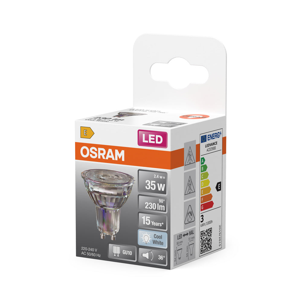LED downlight 2.4W IP20 4000K 36° – zápustné LED svietidlo OSRAM