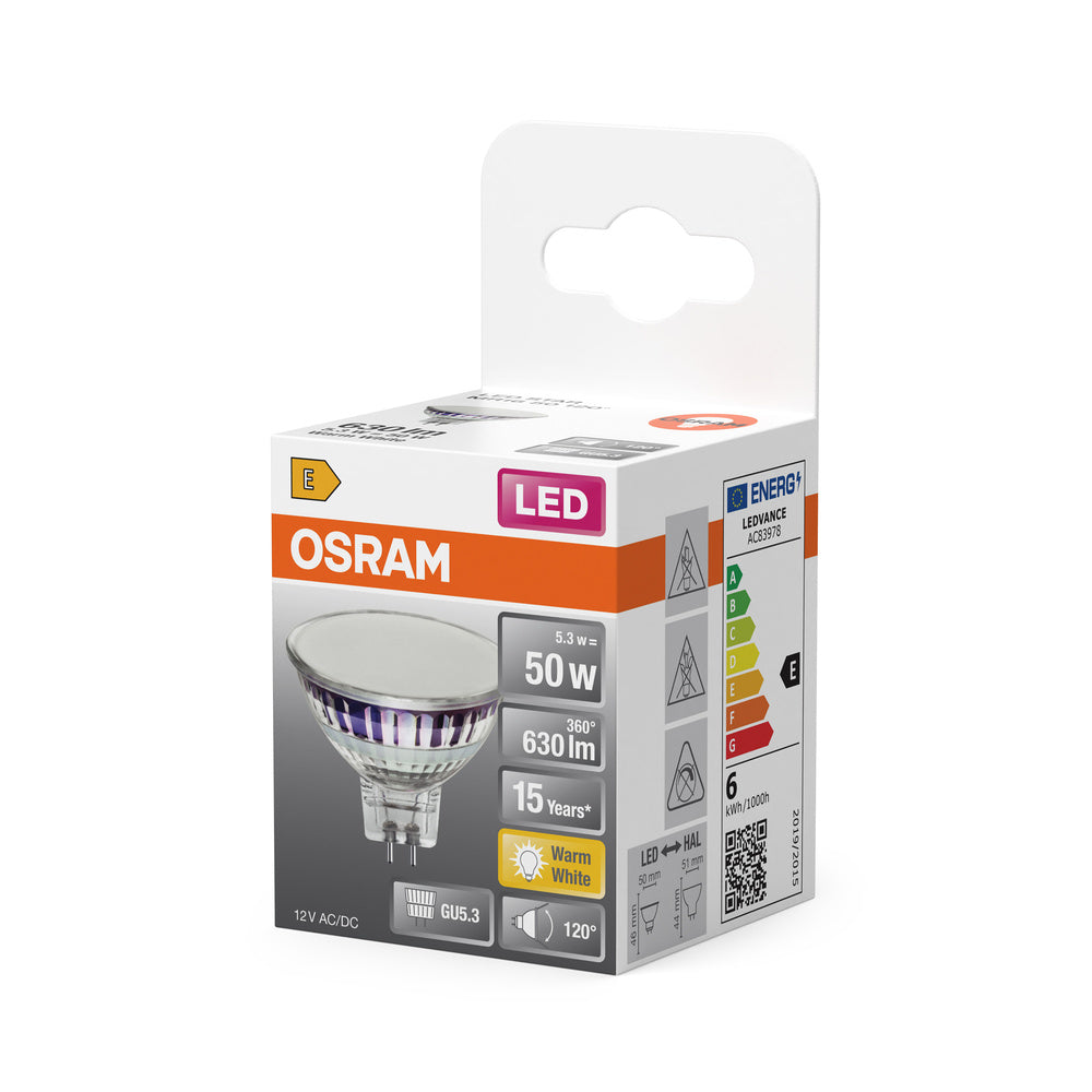 LED stropné svietidlo 5.3W IP20 2700K 120° – stropné LED svietidlo OSRAM
