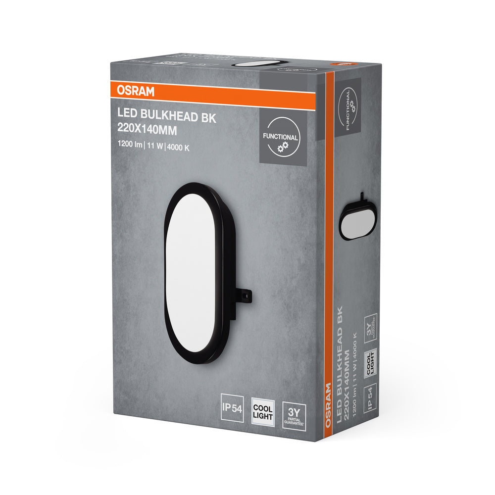 LED nástenné svietidlo 11W IP54 4000K 120° – nástenné LED svietidlo OSRAM