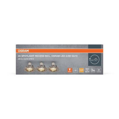 LED downlight 2.60W IP20 2700K 36° – zápustné LED svietidlo OSRAM