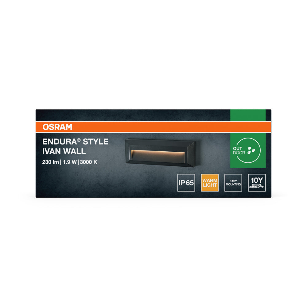 LED nástenné svietidlo 1.90W IP65 3000K 150° – nástenné LED svietidlo OSRAM