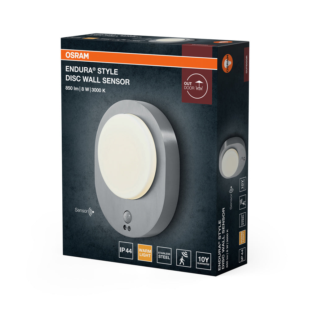 LED nástenné svietidlo 8W IP44 3000K – nástenné LED svietidlo OSRAM