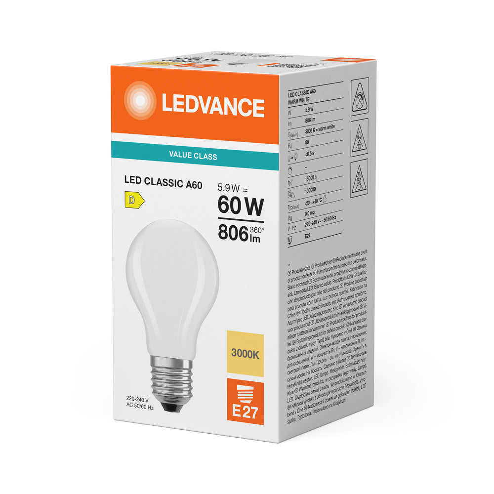 LED stropné svietidlo 7W IP20 3000K 300° – stropné LED svietidlo LEDVANCE