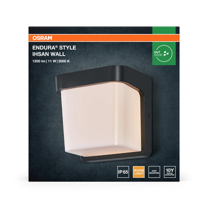 LED nástenné svietidlo 11W IP65 3000K 205° – nástenné LED svietidlo OSRAM