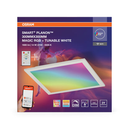 LED panel 14W IP20 6500K 120° – LED stropný panel OSRAM