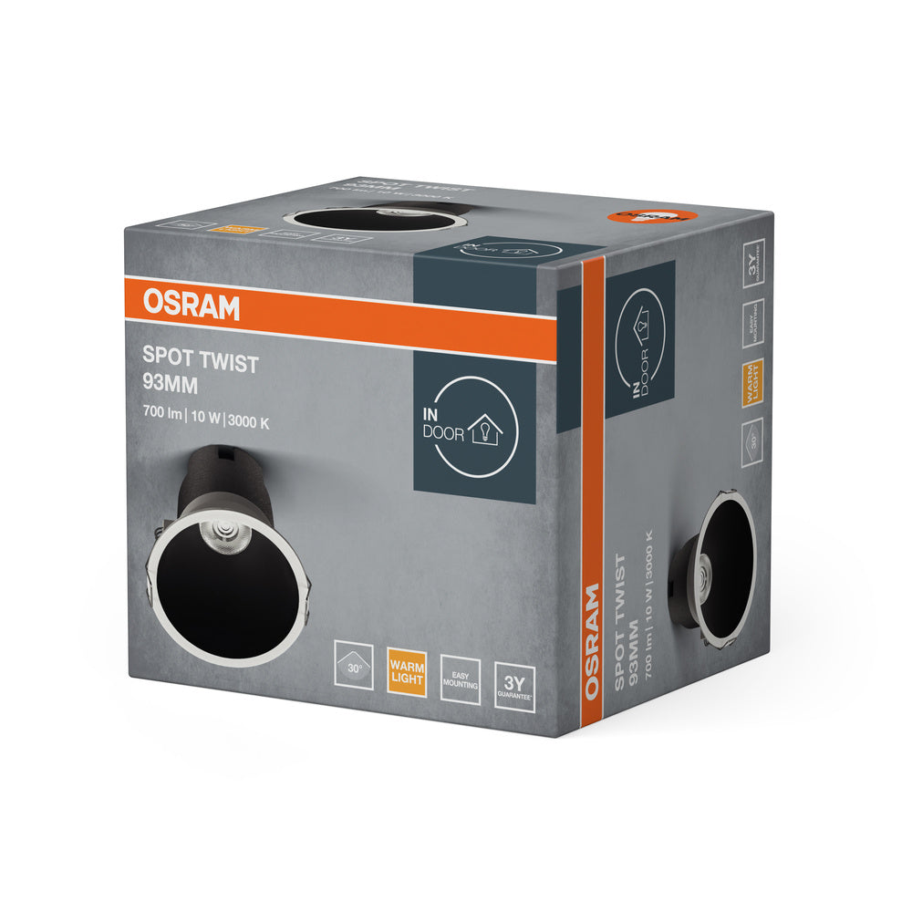 LED stropné svietidlo 10W IP20 3000K 30° – stropné LED svietidlo OSRAM