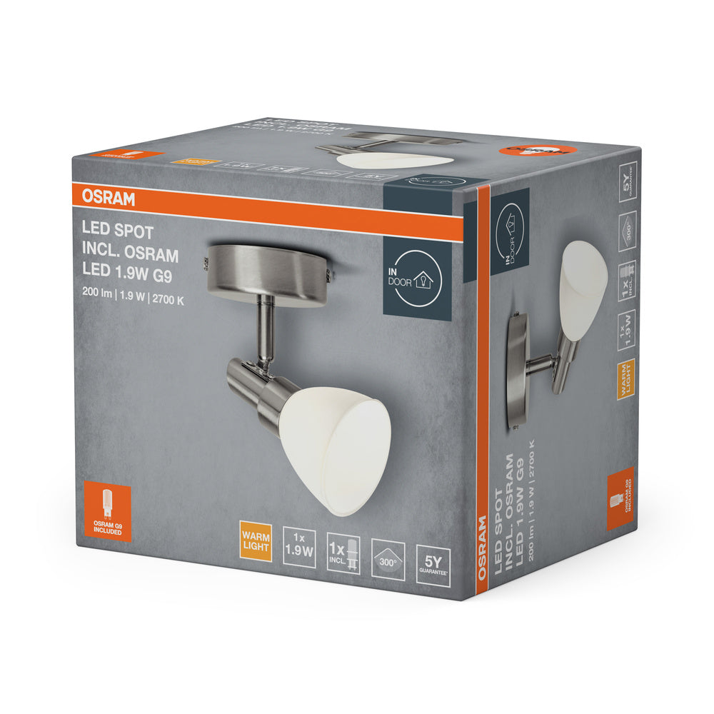 LED stropné svietidlo 1.90W IP20 2700K 300° – stropné LED svietidlo OSRAM