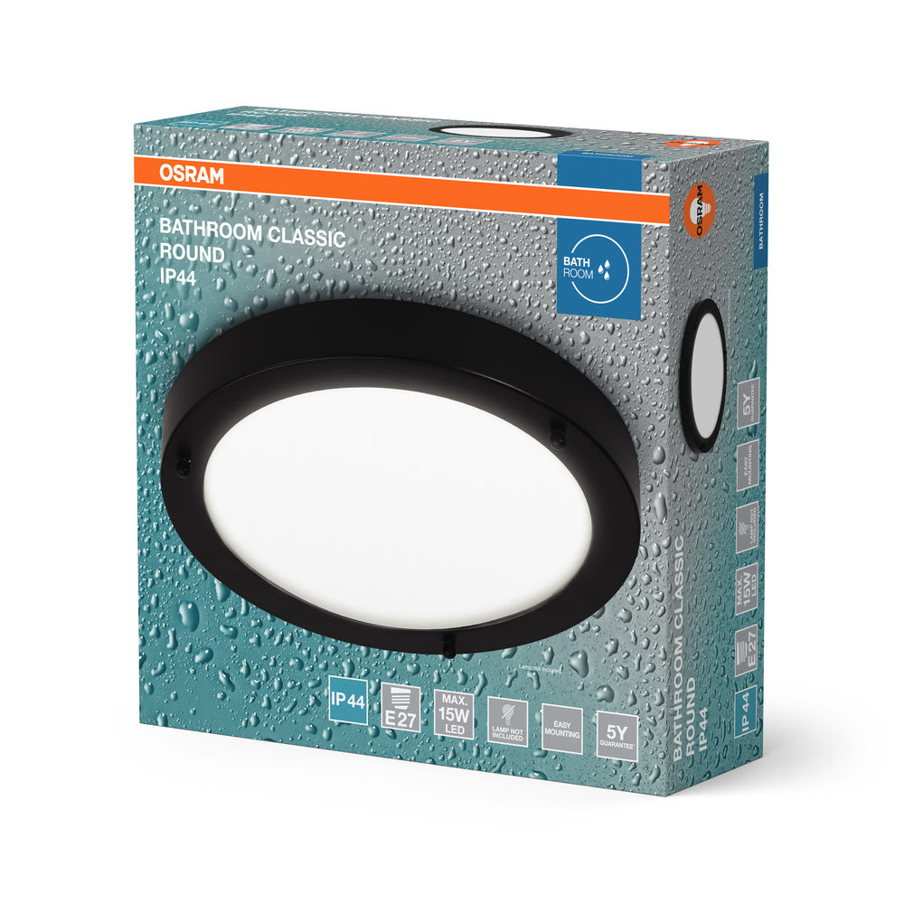 LED stropné svietidlo IP44 – stropné LED svietidlo OSRAM