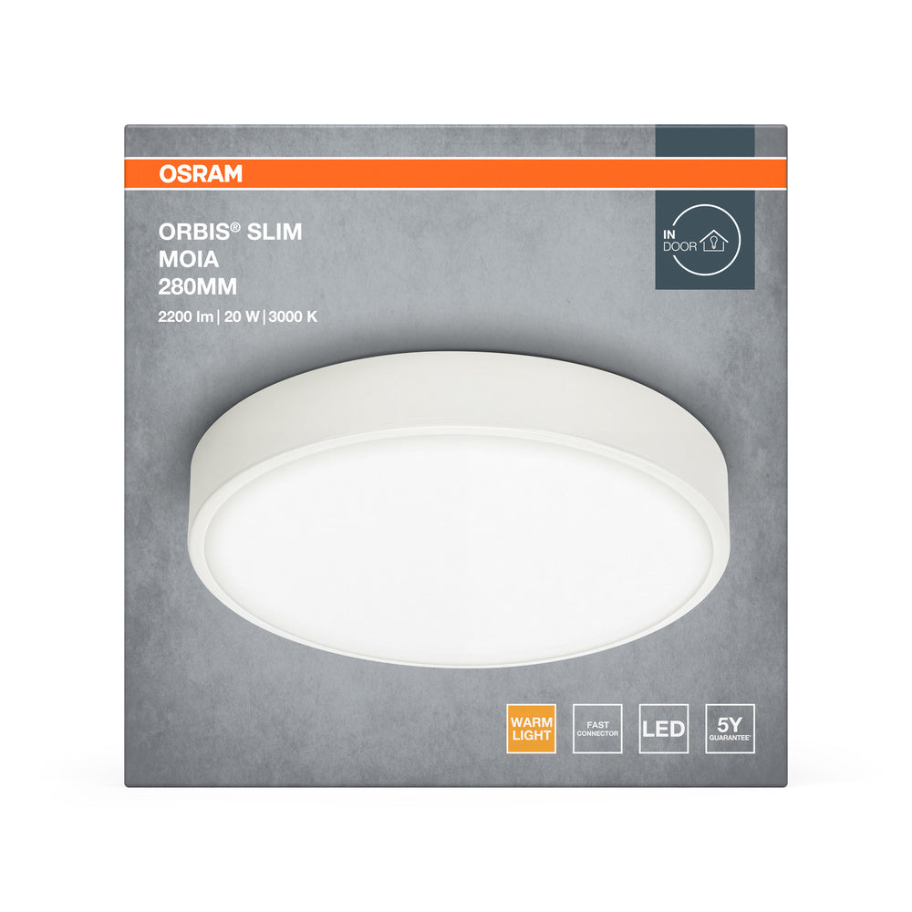 LED stropné svietidlo 20W IP20 3000K 120° – stropné LED svietidlo OSRAM