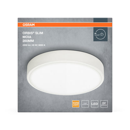 LED stropné svietidlo 20W IP20 3000K 120° – stropné LED svietidlo OSRAM