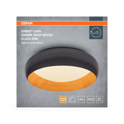 LED stropné svietidlo 16W IP20 3000K 120° – stropné LED svietidlo OSRAM