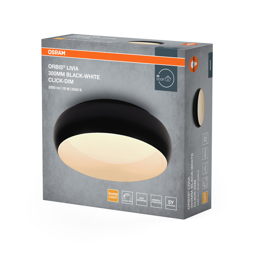 LED stropné svietidlo 16W IP20 3000K 120° – stropné LED svietidlo OSRAM