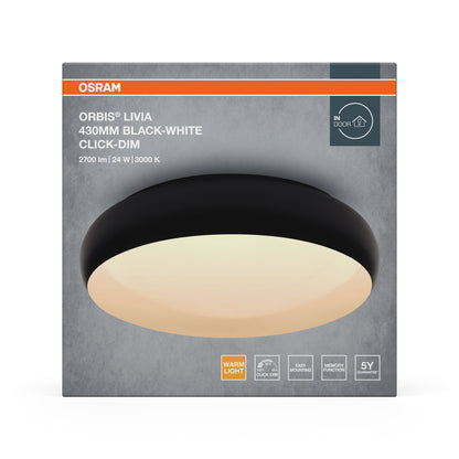 LED stropné svietidlo 24W IP20 3000K 120° – stropné LED svietidlo OSRAM