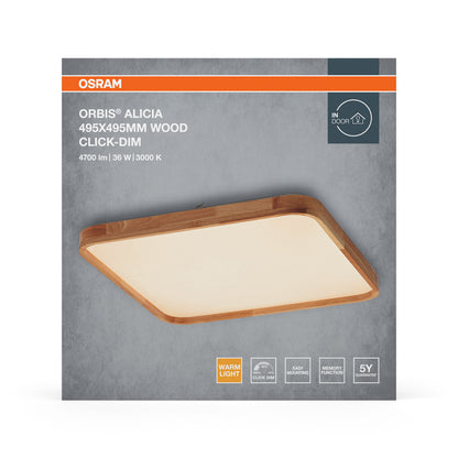 LED stropné svietidlo 36W IP20 3000K 120° – stropné LED svietidlo OSRAM