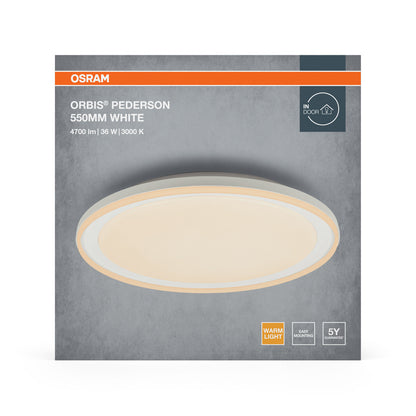 LED stropné svietidlo 36W IP20 3000K 120° – stropné LED svietidlo OSRAM