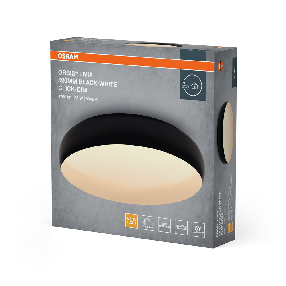 LED stropné svietidlo 36W IP20 3000K 120° – stropné LED svietidlo OSRAM