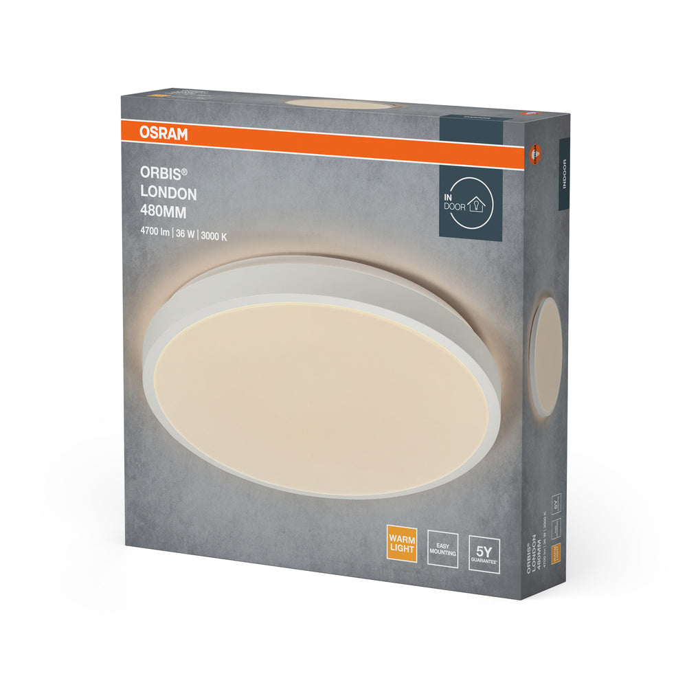 LED stropné svietidlo 36W IP20 3000K 120° – stropné LED svietidlo OSRAM
