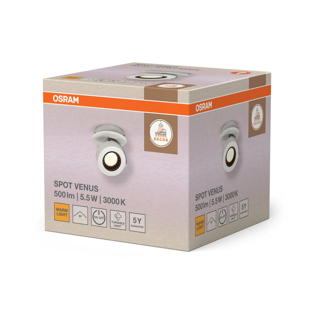LED downlight 5.50W IP20 3000K 95° – zápustné LED svietidlo OSRAM