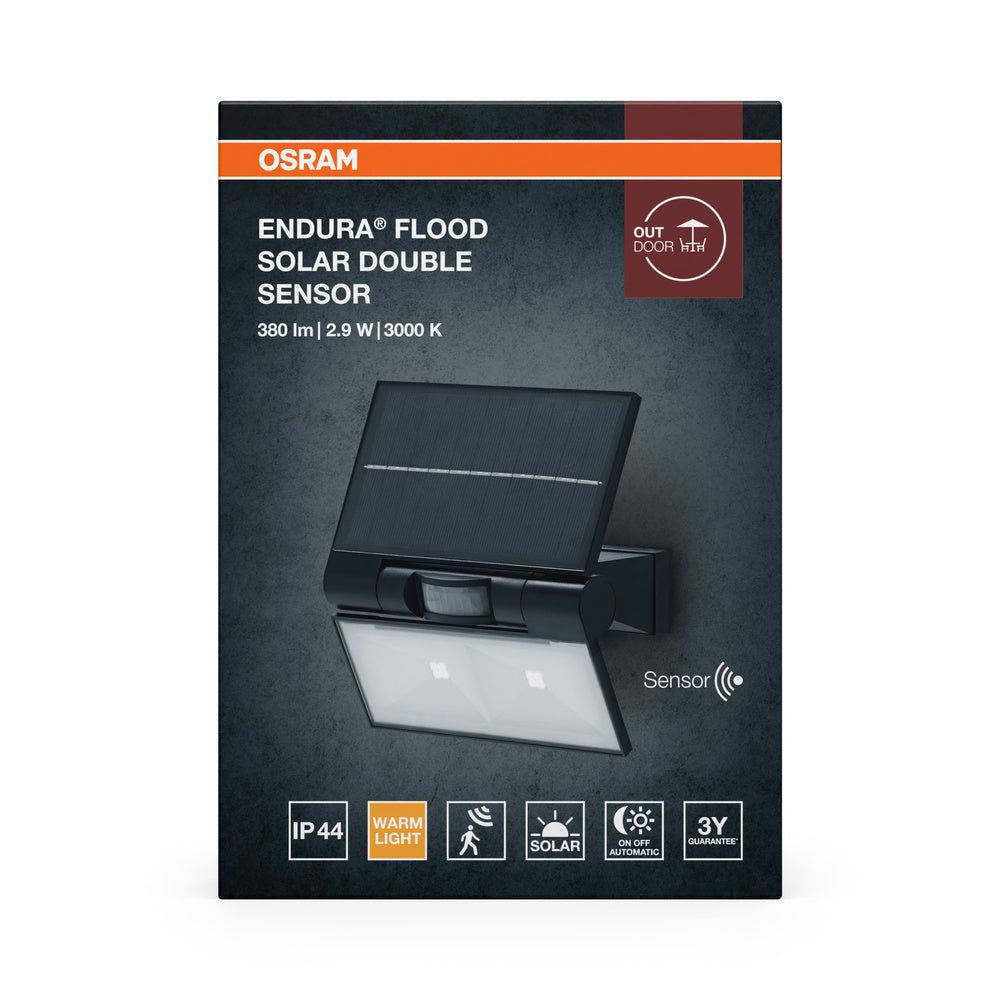 LED reflektor 2.9W IP44 3000K 110° – vonkajšie LED svietidlo OSRAM