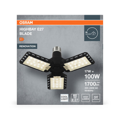 LED High Bay 17W IP20 4000K 100° – priemyselné LED svietidlo OSRAM