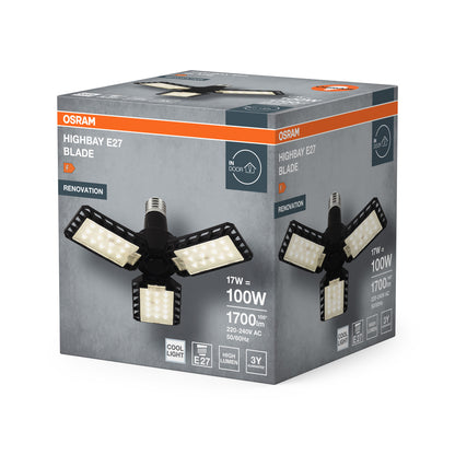 LED High Bay 17W IP20 4000K 100° – priemyselné LED svietidlo OSRAM