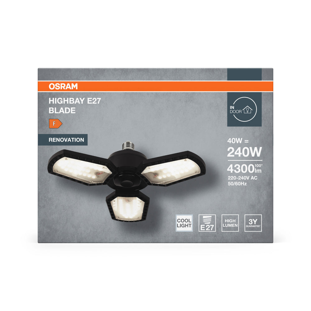 LED High Bay 40W IP20 4000K 100° – priemyselné LED svietidlo OSRAM
