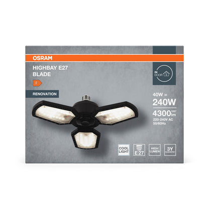 LED High Bay 40W IP20 4000K 100° – priemyselné LED svietidlo OSRAM