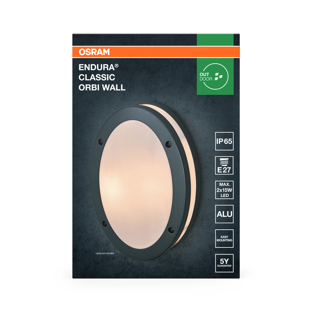 LED nástenné svietidlo IP65 – nástenné LED svietidlo OSRAM