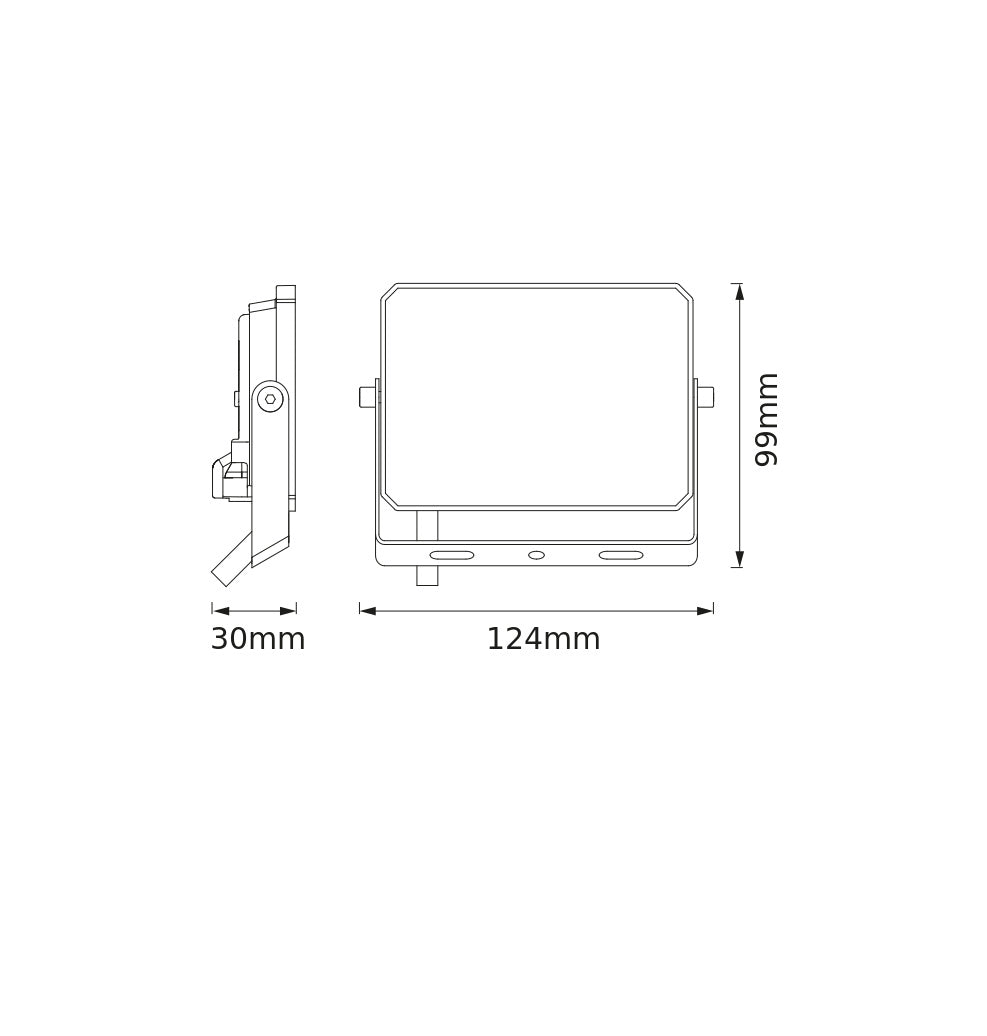 LED reflektor 20W IP65 4000K 105° – vonkajšie LED svietidlo LEDVANCE
