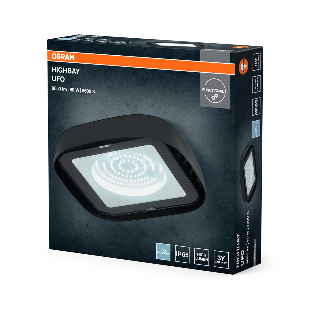 LED High Bay 80W IP65 6500K 110° – priemyselné LED svietidlo OSRAM