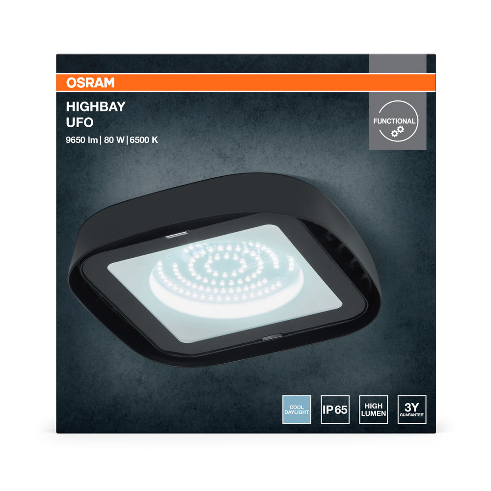LED High Bay 80W IP65 6500K 110° – priemyselné LED svietidlo OSRAM
