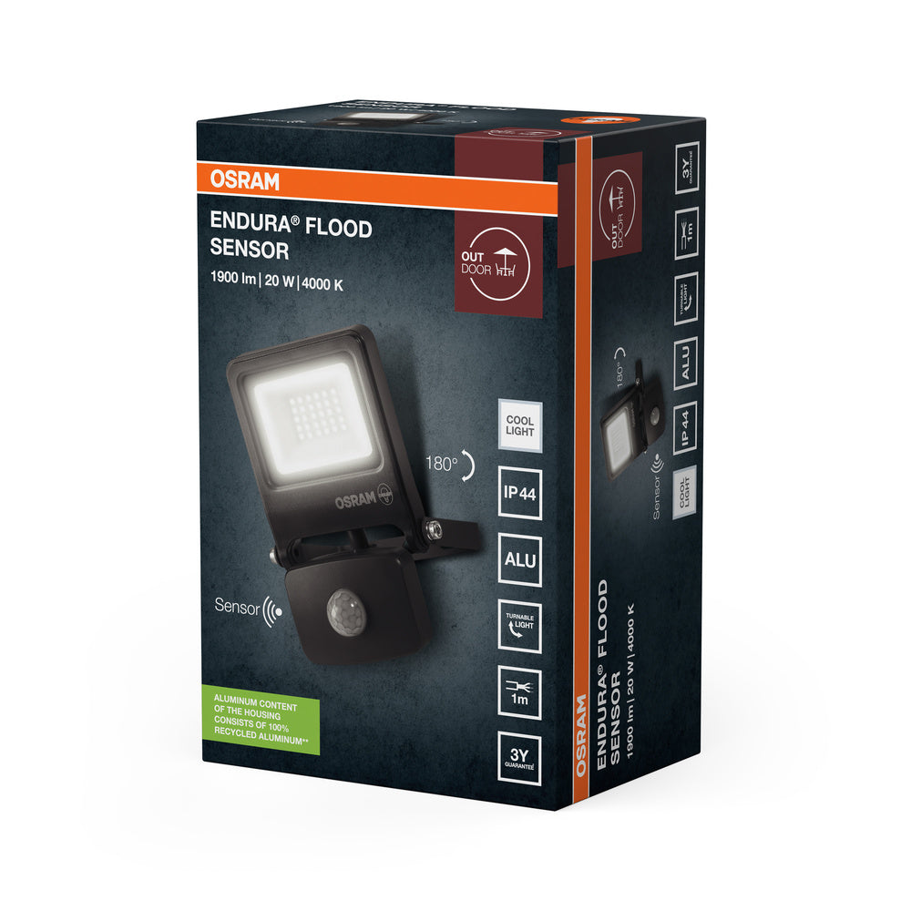LED reflektor 20W IP44 4000K 110° – vonkajšie LED svietidlo OSRAM