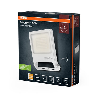 LED reflektor 50W IP65 3000K 110° – vonkajšie LED svietidlo OSRAM