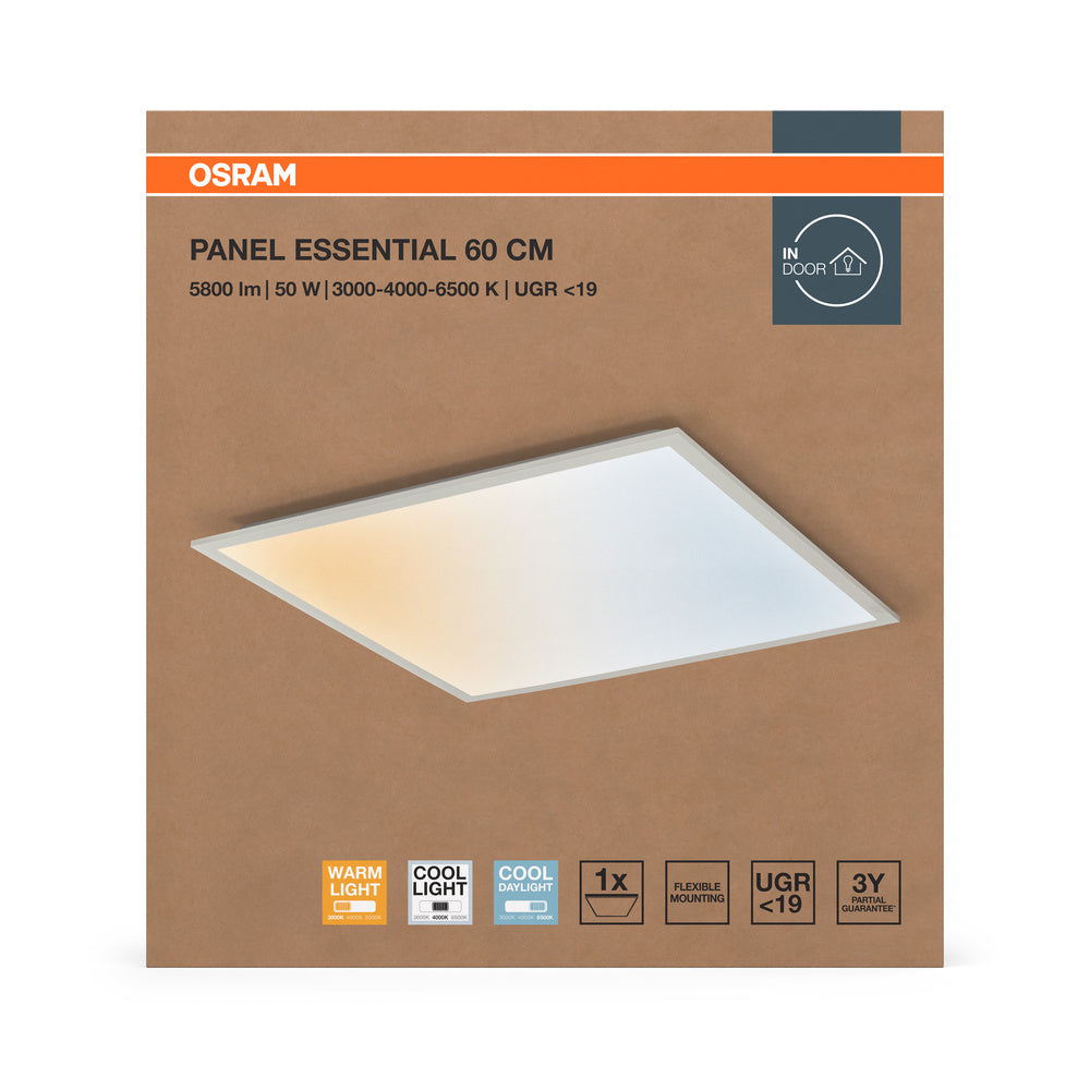 LED panel 50W IP20 6500K 90° – LED stropný panel OSRAM